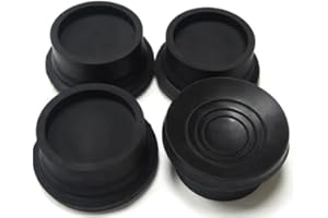 Michelino since 1951 4er Set Vibrationsdämpfer Waschmaschine, Anti Vibration Waschmaschine, Schwingungsdämpfer für alle gängigen Waschmaschine, Unterlage, Schallschutz, Antirutschunterlage