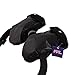 Tititnins Pushchair/Stroller Handlebar Mitts Hand Muff NAPA NE.Polar Negro