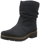 Verschluss: Reißverschluss Rieker Damen Z4596 Warm gefüttert Classics Halbschaft Stiefel und Stiefeletten, Blau (pazifik/15), 39