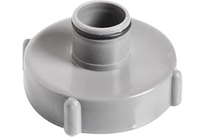 poolomio® Adapter für Saugschlauch 32 mm | Saugschlauchadapter zur Verbindung von Bodensauger/Poolsauger mit Filteranlage | kompatibel mit allen Intex Pools und Intex und Bestway Wasserhähnen ab 2013