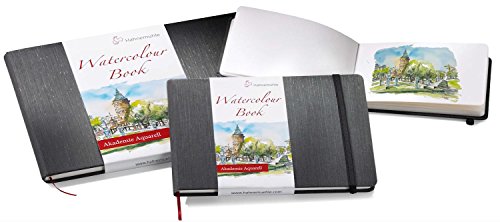 Aquarellbuch, Landschaftsformat 200 g/m², 30 Blatt/60 Seiten, A4 - 4