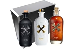 Coffret Rhums Vinaddict - Bumbu Classique - Bumbu XO - Bumbu Cream. 3x70cl.