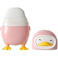 MINISO Penguin Shape Sharpener with Eraser(Pink)