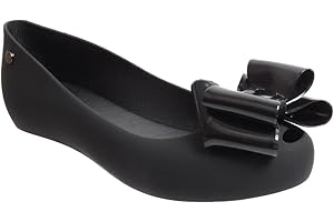 SERGIO ITALIA Ladies Flat Peeptoe Shoes Casual Office Jelly Bow Slip ON Womens Ballerina Pumps