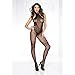 Produktbild Neckholder Spitzendesign Catsuit mit offenem Schritt Größe S/L