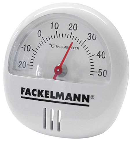 Fackelmann 16375 Thermometer Tecno mit Magnet, 6 cm