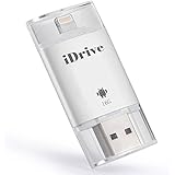 USB Flash Drive 16GB HD Memory Stick with Lightning Connector Micro USB for iPhone, iPad, iPod, Android phones and computers
