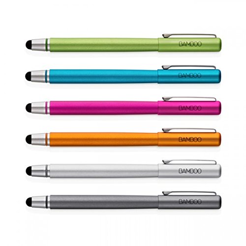 Wacom CS-160T Bamboo Stylus Solo 3. Generation, Touchscreen-Eingabestift für iPad, iPhone, Android Tablets, Smartphones, mit austauschbarer Pen Carbonspitze, orange - 6