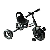 DIVERTIDO Y EDUCATIVO: Los niños mejorarán su coordinación aprendiendo a pedalear y se divertirán con el timbre. Es muy ligero, ideal para jugar en el jardín e ir de paseo.