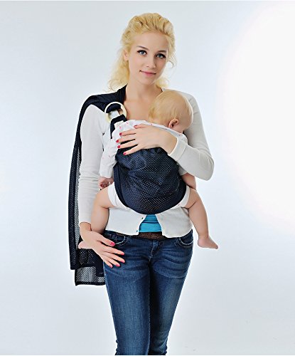 Vine Baby Kleinkind Tragetuch Ring Sling Summer Light Quick Dry Trager - 2