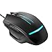 Produktbild Gaming Mouse, Holife 117 programmierbare Maus 3200 DPI Mouse game Optical Gaming Mouse 4 DPI Stufen mit 6 Tasten/7 wechselnden LED Farben/ Ergonomisches Design/1.6M USB Kabel/ für Windows7/8/10/XP, Vista, Linux & Mac OS (Schwarz)
