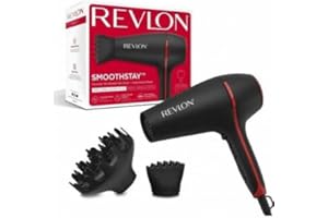 REVLON Suszarka do włosów Revlon SmoothStay z akcesorium Dyfuzor zwiększający objętość 2000 W z olejem kokosowym - RVDR5317