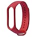 Produktbild Mode Anti-verlorene Silikon Ersatz Armband Armband Armband Armband Smart Band Zubehör für Xiaomi Xiao Mi Band MiBand 3 Rot