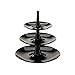Produktbild koziol Etagere Babell XS, Kunststoff, solid schwarz, 19,8 x 19,8 x 22 cm