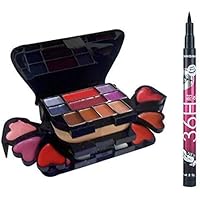 ADS Makeup Kit with Sketch Pen Eyeliner (Black)