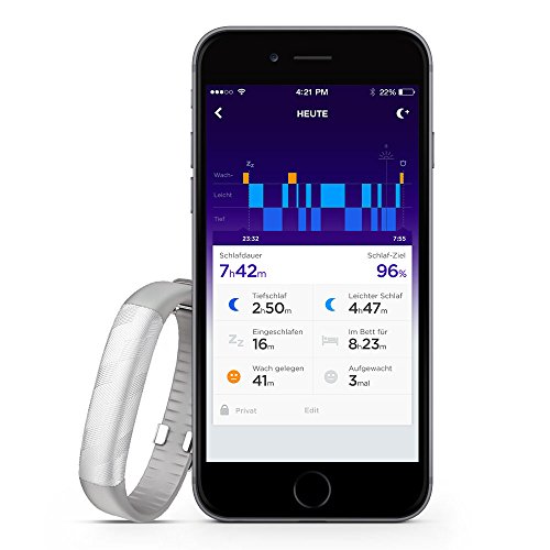 Jawbone 310004-002 UP2 Aktivitäts-/Schlaftracker-Armband silber - 8