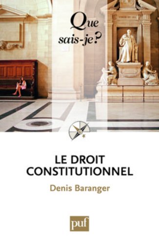couverture de : Le droit constitutionnel