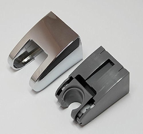 tecuro Brausehalter Wandhalter für Handbrause verchromt – Neigungswinkel verstellbar - 4