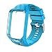 Produktbild B Blesiya Unisex Silikon Armband für Tomtom Runner 2&3/Golfer 2/Spark3 - Himmelblau