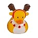 Produktbild Roomando Ente Badeente Quietschente Rentier PVC Badezubehör Weihnachten Geschenk