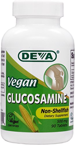 Deva Vegan Vitamins Vegan Glucosamine, 90 Tab