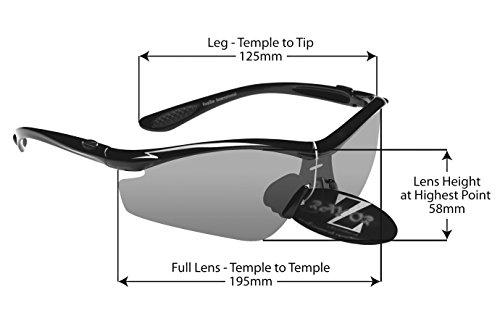 Rayzor-Professional-Lightweight-Black-UV400-Sports-Wrap-Golf-Sunglasses-With-a-1-Piece-Blue-Iridium-Revo-Anti-Glare-Lens