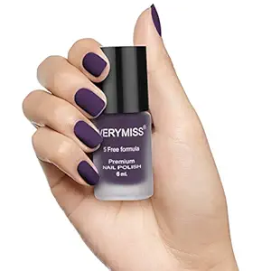 Verymiss Premium Matte Nail Polish - Rose Bud Cherry 6ml