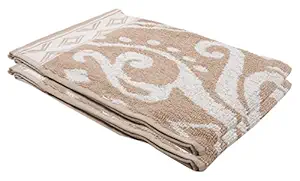 Mafatlal Perla Cotton Hand Towels - Set of 2 Napkins (Brown)