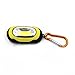 Produktbild PoeHXtyy Tragbarer Mini Cob LED Taschenlampe Schlüsselanhänger handliche Lampe Karabiner Camping, Gelb, 01