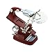 Produktbild ABYYLH Lupe Mit Licht Und Ständer Lupenlampe Lupenleuchte Tisch Lupe Lampe Mit LED Klemmlupe mit Für Handwerkliche Senioren,Red