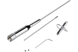 TengKo NL-770S Dualband UHF/VHF 144 / 430MHz High Gain Amateur UHF Stecker PL-259 Radio Antenne für Mobile Car und andere Geräte