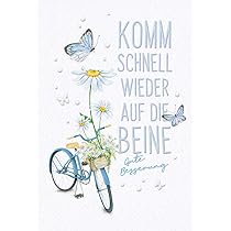 Edition Seidel Genesungskarten-Set – 5 Premium-Karten Mit Umschlägen, 11,5x17 Cm