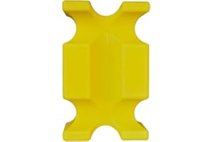 Brama West Cavaletti - Bloque de plástico, color amarillo