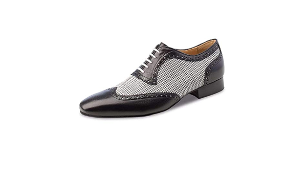 Nueva Epoca – Scarpe da danza da uomo Tango/Salsa Mambo – Pelle Nero/Bianco  : Amazon.it: Scarpe e borse