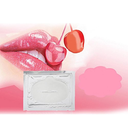 Preisvergleich Produktbild minshao 1 Lip Maske Gel Patch Collagen Hyaluron Auffüllender Feuchtigkeitsspendende Beruhigende