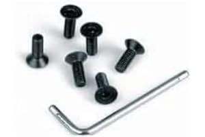 Simoni Racing Set Tornillos de Montaje del Volante Deportivo M5x10mm - Set de 6 piezas