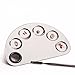 Ularma Stainless Steel Cosmetic Face Makeup Palette Spatula Foundation Mixing Tool