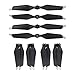 Produktbild Kismaple Propeller 8331F Wenig Lärm Schnelle Veröffentlichung Propellers für DJI Mavic Pro Platinum / DJI Mavic pro (8pcs 8331F Propellers, Silber Streifen)