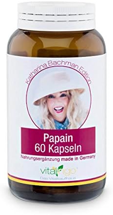 Papain Capslues - 60 Papaya Tablets 500mg