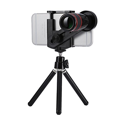 Optical zoom moltiplicatore focale 12x 330mm tele obiettivo universale smartphone con treppiedi