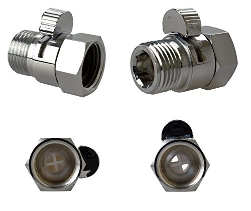 Preisvergleich Produktbild Wasser sparen mit einem stufenlosen Druckminderer Wasserregler außen, Rohr – Zwischenstück Rohraufsatz von Viborg - HK