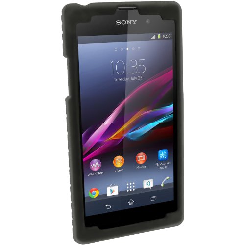 igadgitz U2725 Case Tyre Silicona Funda Cover Carcasa Para Sony Xperia Z1 Honami C6902 L39H C6903 C6906 C6943 Android Jellybean 4 2 Smartphone Mobile Phone y Protector De Pantalla No Apto Para Z1 F Mini - Negro reviews igadgitz U2725 Case Tyre Silicona Funda Cover Carcasa Para Sony Xperia Z1 Honami C6902 L39H C6903 C6906 C6943 Android Jellybean 4 2 Smartphone Mobile Phone y Protector De Pantalla No Apto Para Z1 F Mini - Negro