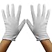 Chinkyboo 12 PAIRS 100% COTTON GENERAL PURPOSE WHITE GLOVES NEW