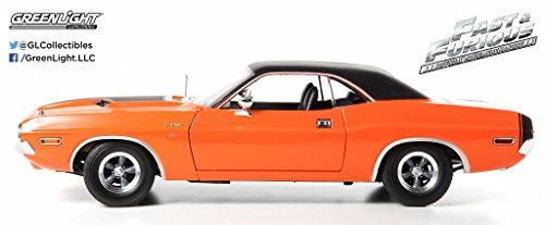 Dodge Challenger 1970 2 Fast 2 Furious orange/schwarz - orange with vynil black roof Greenlight 1:18