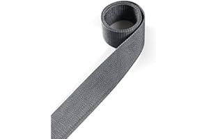 1buy3 Gurtband aus Polypropylen 30mm breit, 4 Meter lang, Farbe:22 - Silbergrau | Grundpreis pro Meter = € 1,50