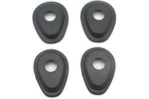 ‎MORECHIOCE MoreChioce 4 Stück Motorrad Binker Adapterplatten Blinkerplatten, Vorne Motorrad LED Mini Blinker Montage Spacer kompatibel mit MT-07 FZ-07 MT-09 FZ-09 MT-10
