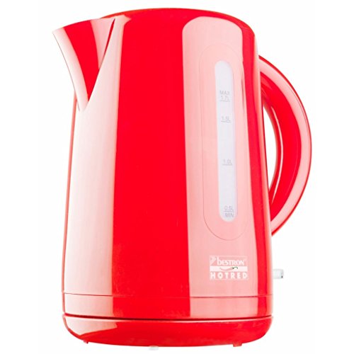 Bestron Wasserkocher, rot - 4