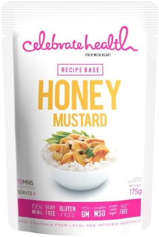 Celebrate Health Recipe Bases Honey Mustard, 175 g, Pack of 8