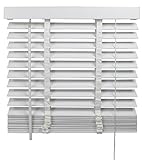 jalousie holz weiß ikea Farbe: weiß Liedeco Holzjalousie 50 mm Lamelle  B 80 x H 130 cm  weiß
