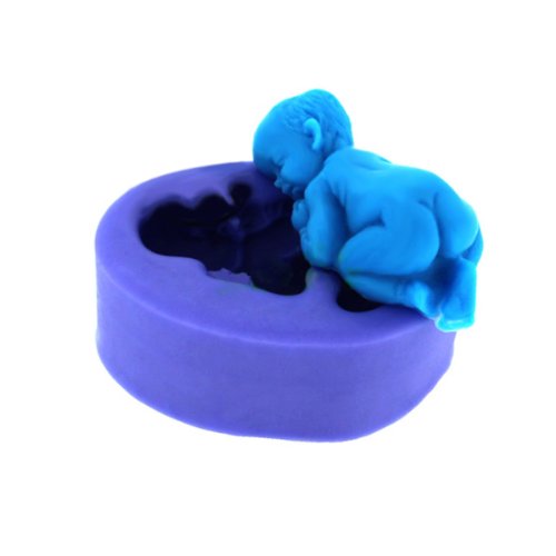 3er Baby Kinder Geburt Form Silikonform Ausstechformen Ausstecher Tortendeko Marzipan Fondant Seife Form - 3